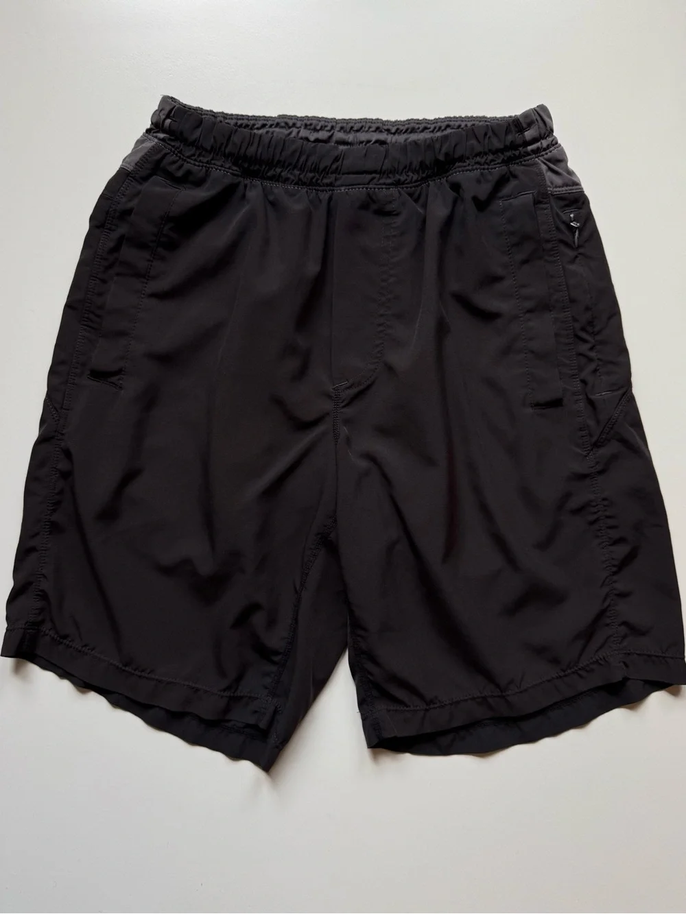 Birddogs Men's Black Lightweight Performance Gym Shorts - Size S